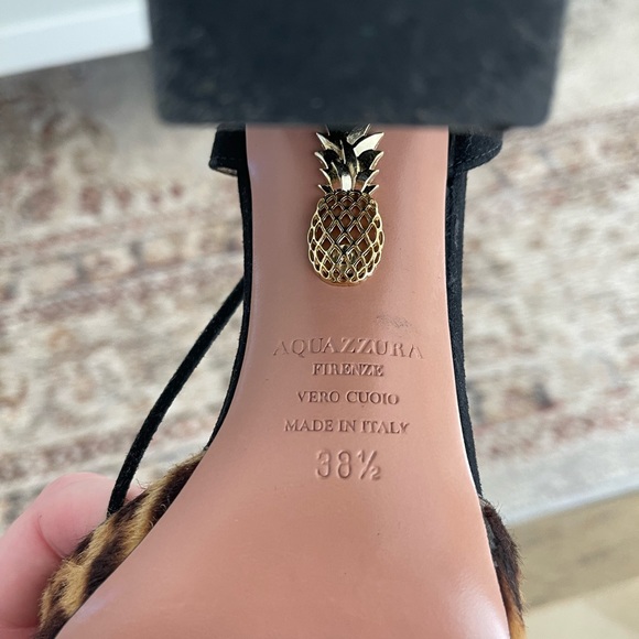 Aquazzura Suede heeled Sandals